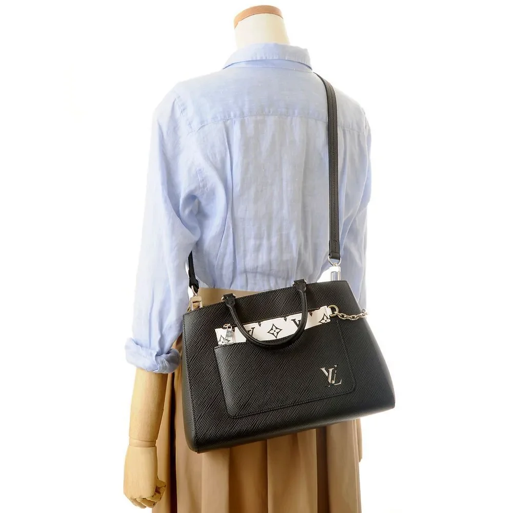 Louis Vuitton Marel MM Epi Leather Shoulder Bag black - Picture 6 of 6